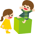 遊ぶ幼児